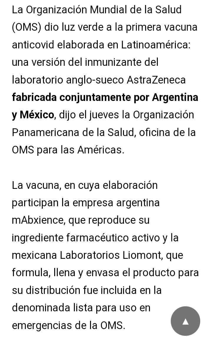Chimalpapueblo's tweet photo. Primera vacuna latinoamericana https://t.co/u4eCPPKbdY