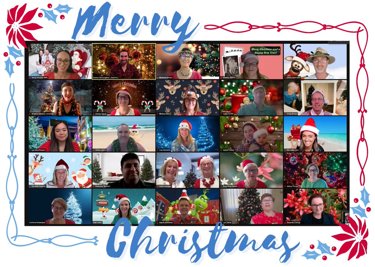 What a great year of professional learning it's been for our school leaders! On behalf of the team, we thank you for your enthusiasm, commitment and support throughout 2021. We wish you all a very merry Christmas and a happy and safe New Year.