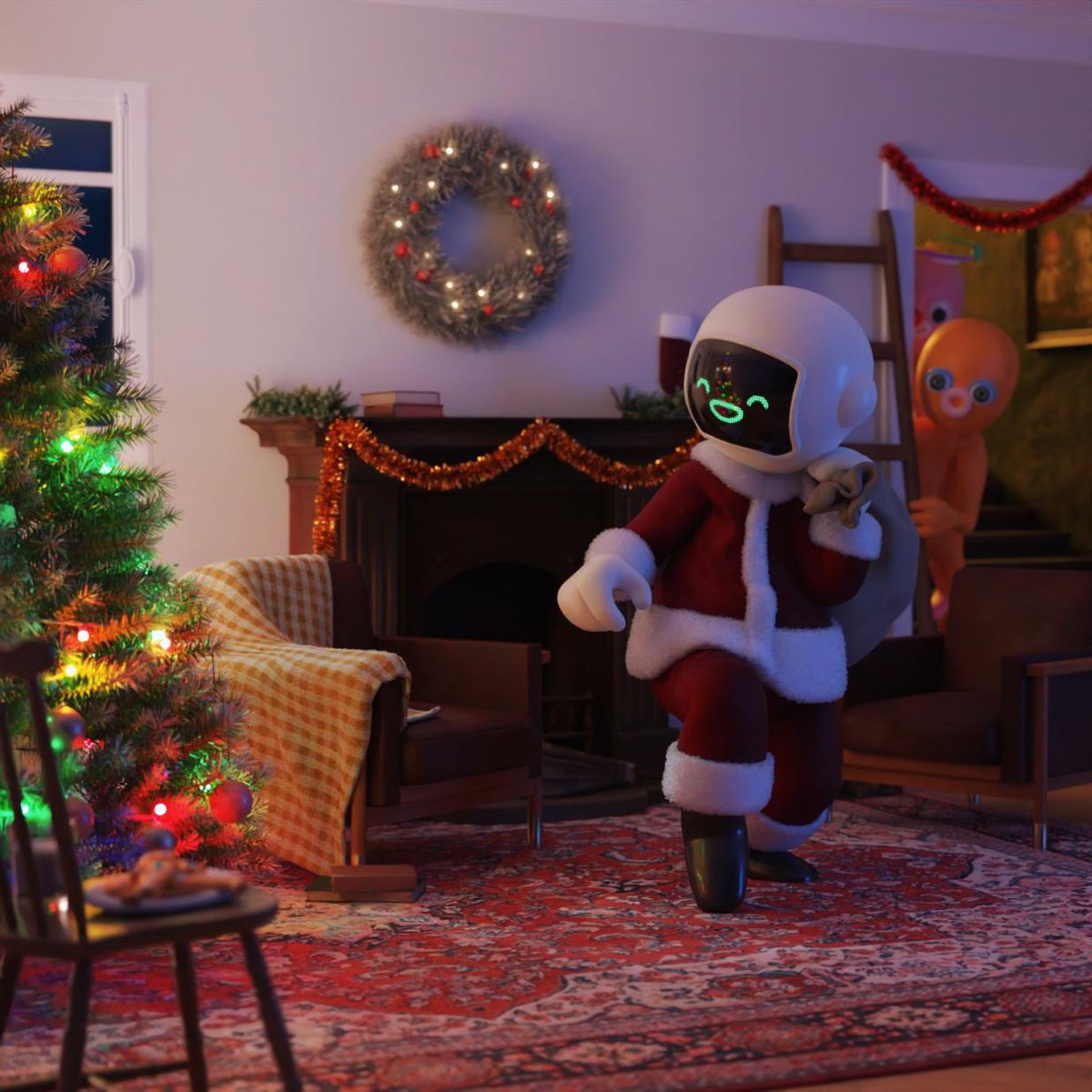ClaylingsNFT's tweet photo. The Claylings advent calendar day 22 🎁 
Christmas is right around the corner! Are you ready? https://t.co/JYGh3QQJu2