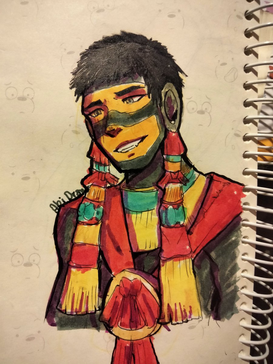 Abidraw1's tweet photo. Hey hice un fanart de Tezcatlipoca de #onyxequinox , bueno espero que les guste https://t.co/vNF18kA61l