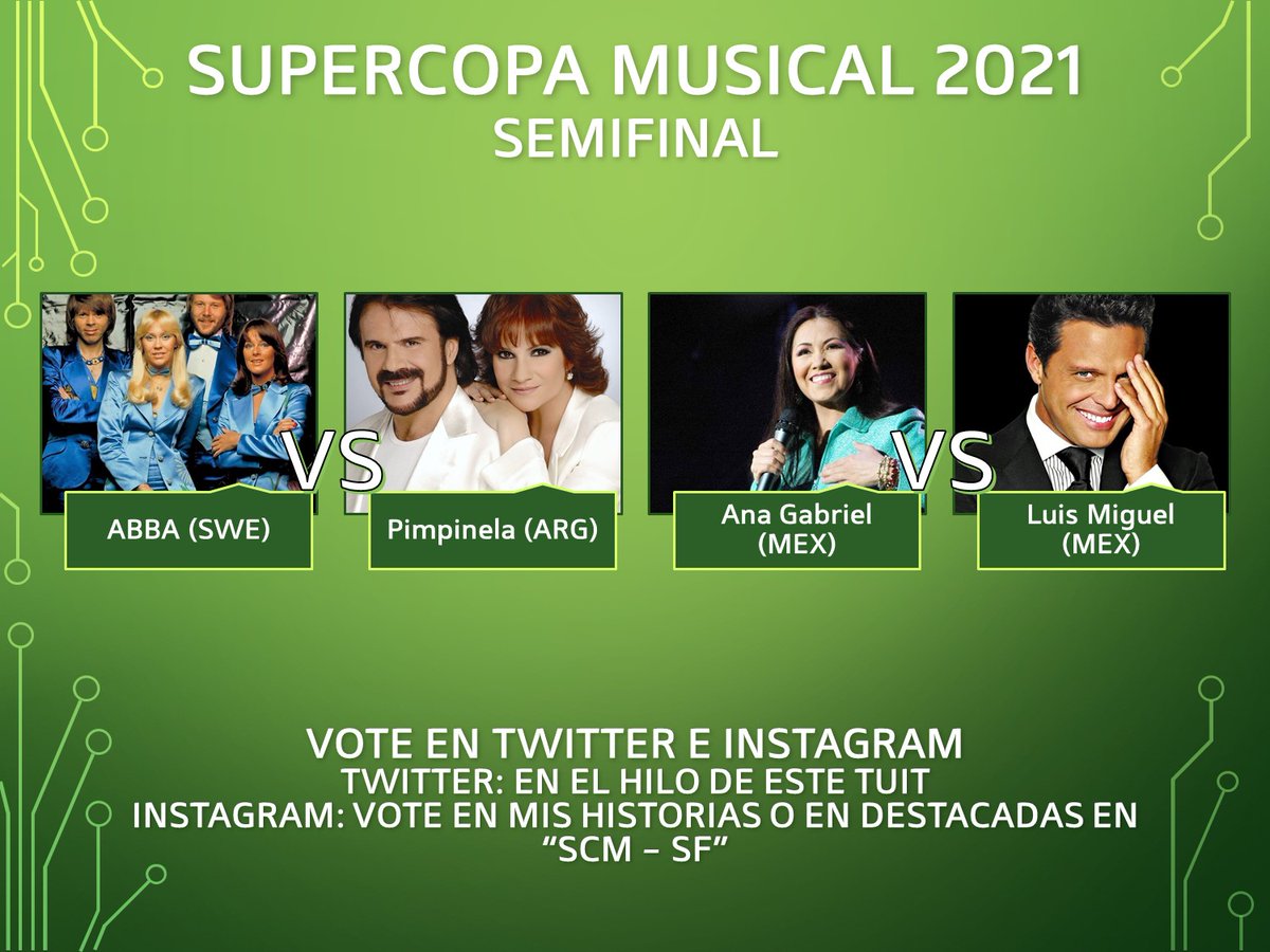NAMTourOK's tweet photo. #SupercopaMusical 2021
ARRANCAN LAS SEMIFINALES!
Solo 4 artistas quedan para determinar al ganador, ganadora o ganadores de la edición 2021 de la Supercopa
El que gane clasificará a la Supercopa Musical 2023. https://t.co/OD0ShhVMxN