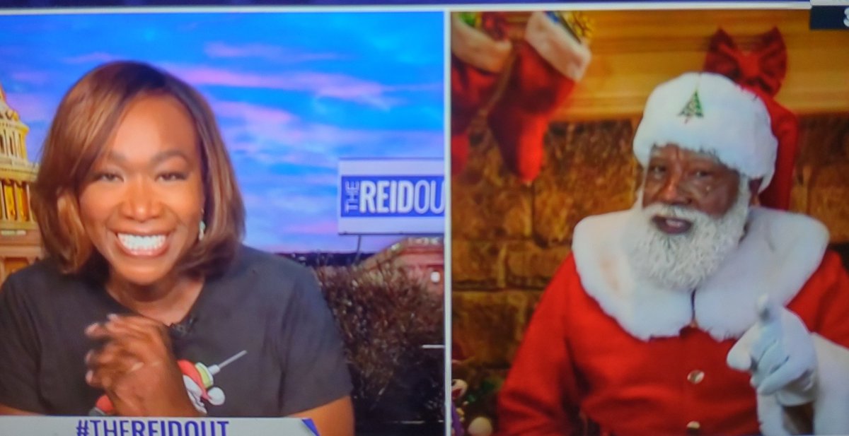SPECSPOWER's tweet photo. Shout out to @JoyAnnReid for giving us #SantaLarry tonight on #TheReidOut. It was absolutely beautiful and melted my heart. #MerryChristmas https://t.co/Mm5wuElk3I