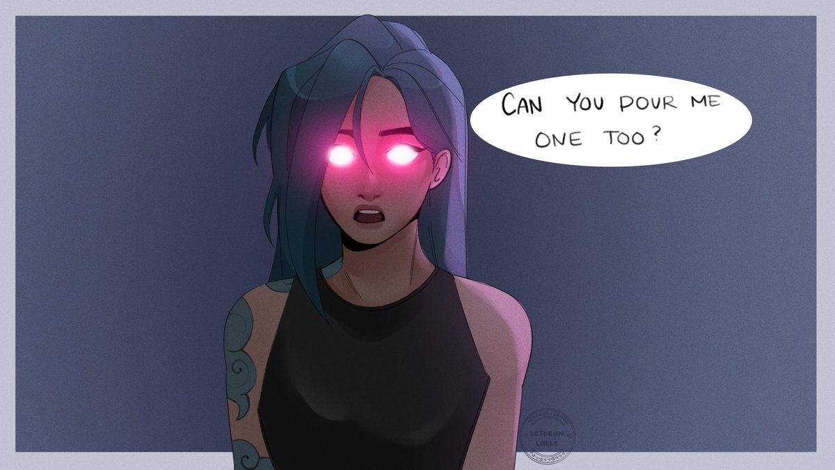 lesbeanlatte's tweet photo. Jinx 🟣👄🟣 #arcane #PiltoversFinest #jinx https://t.co/DzdCSJH4bn