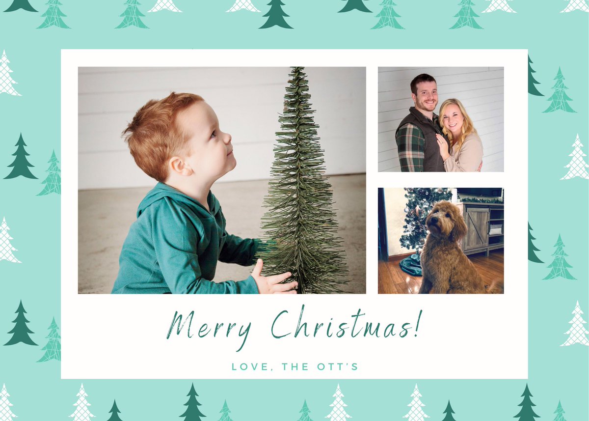 Merry Christmas from my family to yours! 💚