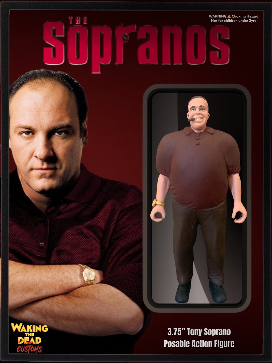 Tony Soprano
NFT custom action figure