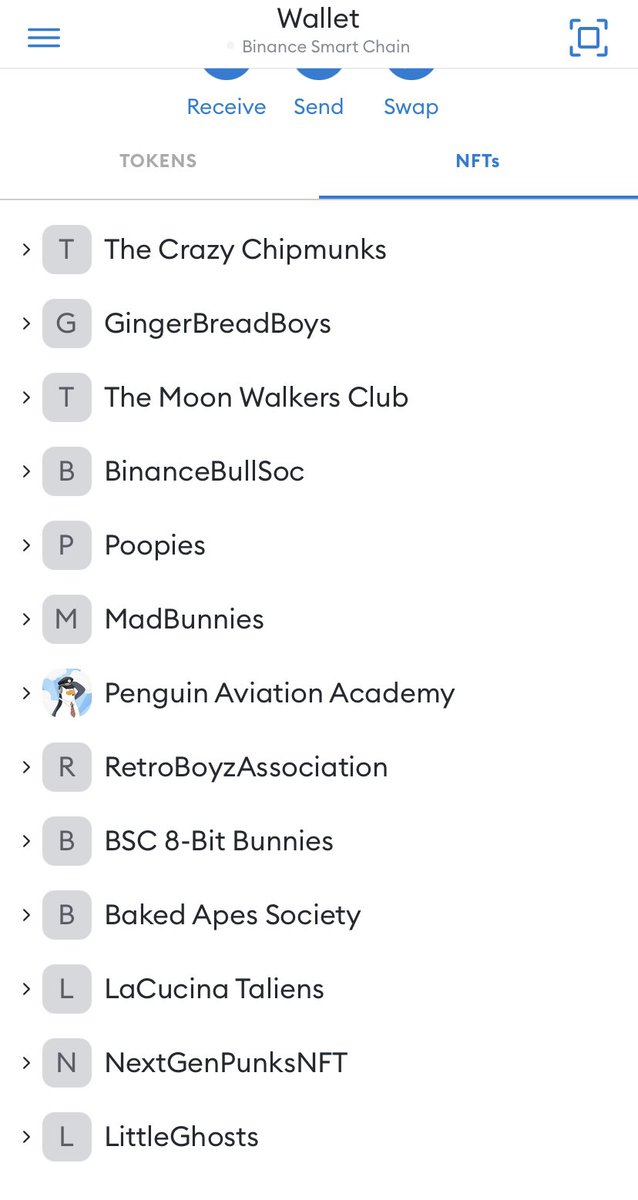 CrazyChipsBSC's tweet photo. Why pick just one. Spread the love. Grow the #BSC #NFT space 

#NFTCommunity 🤝💪

Here’s just a few of what we’re holding 

@GingerBreadBSC @TheMoonWC @TheBullSoc @PoopiesNFT @madbunniesbsc @FlappyPengs @retroboyzass @8Bitbunnies @BakedApe384 @LaCucina_DeFi @LittleGhostsNFT https://t.co/68VHH3vBOi
