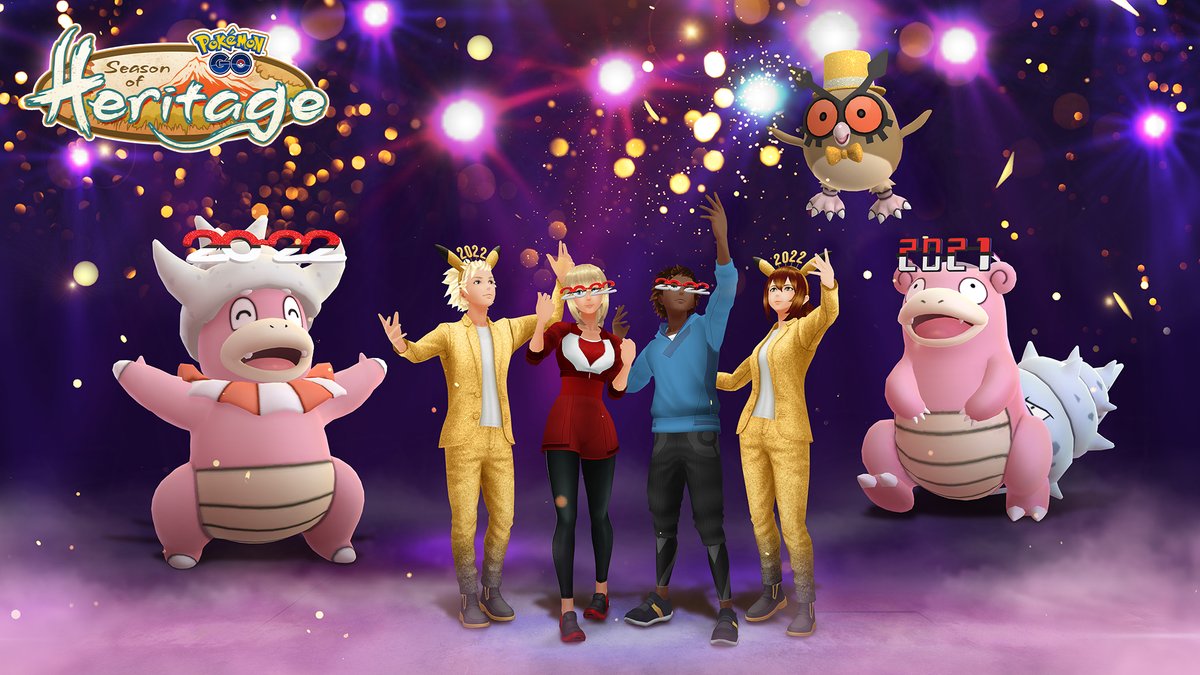 ポケモンgo お正月イベントの詳細が明らかに 22メガネをかけたヤドキングらがアプリ内に登場
