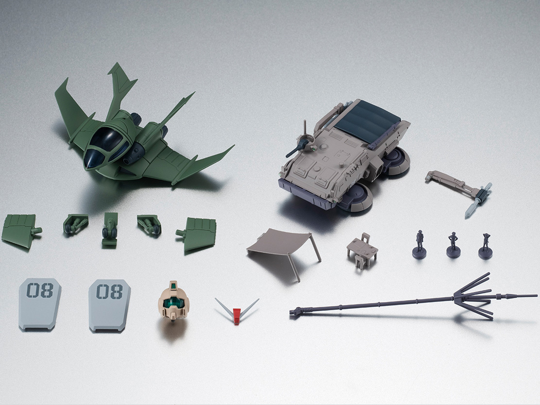 08小隊の世界を拡げる「第08MS小隊オプションパーツセット」第2弾が