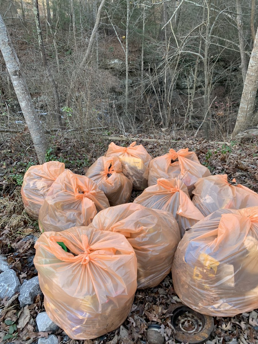 gregpuckettwv's tweet photo. Following an enjoyable cleanup event with the #keepmercerclean program, I went down to investigate a “few bags” at wolf creek falls. One open dump later, I was able to get a few names to share! Hope to go tomorrow and get this done. Merry Christmas 🎁🎄! @KeepMercerClean https://t.co/NzzQEKB5gm