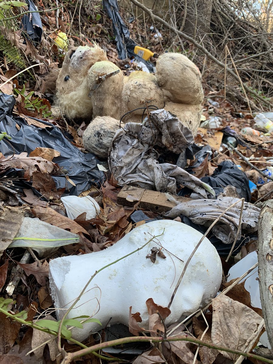 gregpuckettwv's tweet photo. Following an enjoyable cleanup event with the #keepmercerclean program, I went down to investigate a “few bags” at wolf creek falls. One open dump later, I was able to get a few names to share! Hope to go tomorrow and get this done. Merry Christmas 🎁🎄! @KeepMercerClean https://t.co/NzzQEKB5gm