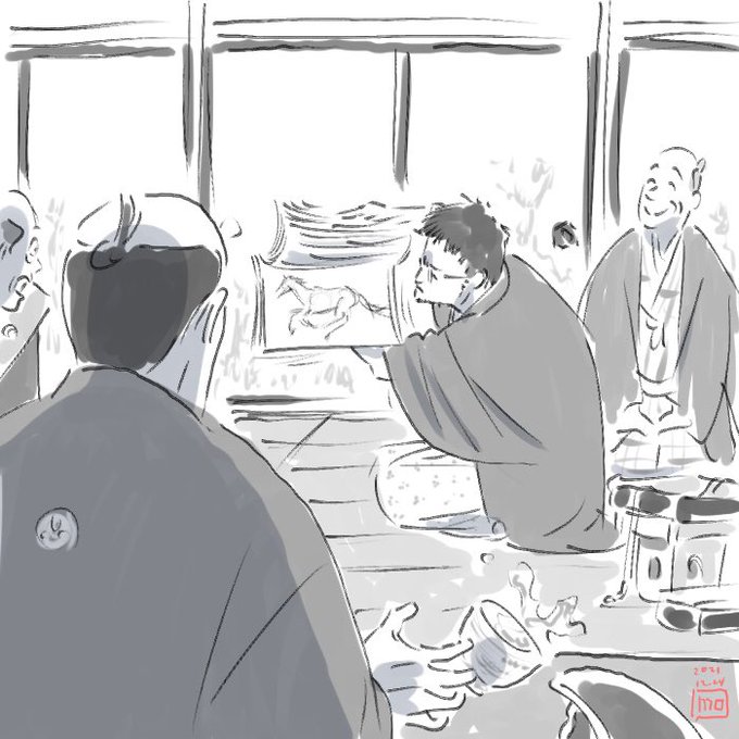 タイムスリップしたアニメーター

むかし先輩としていた与太話から…そのときなんとなくこの絵が浮かんだのを急に思い出したのでスケッチ 