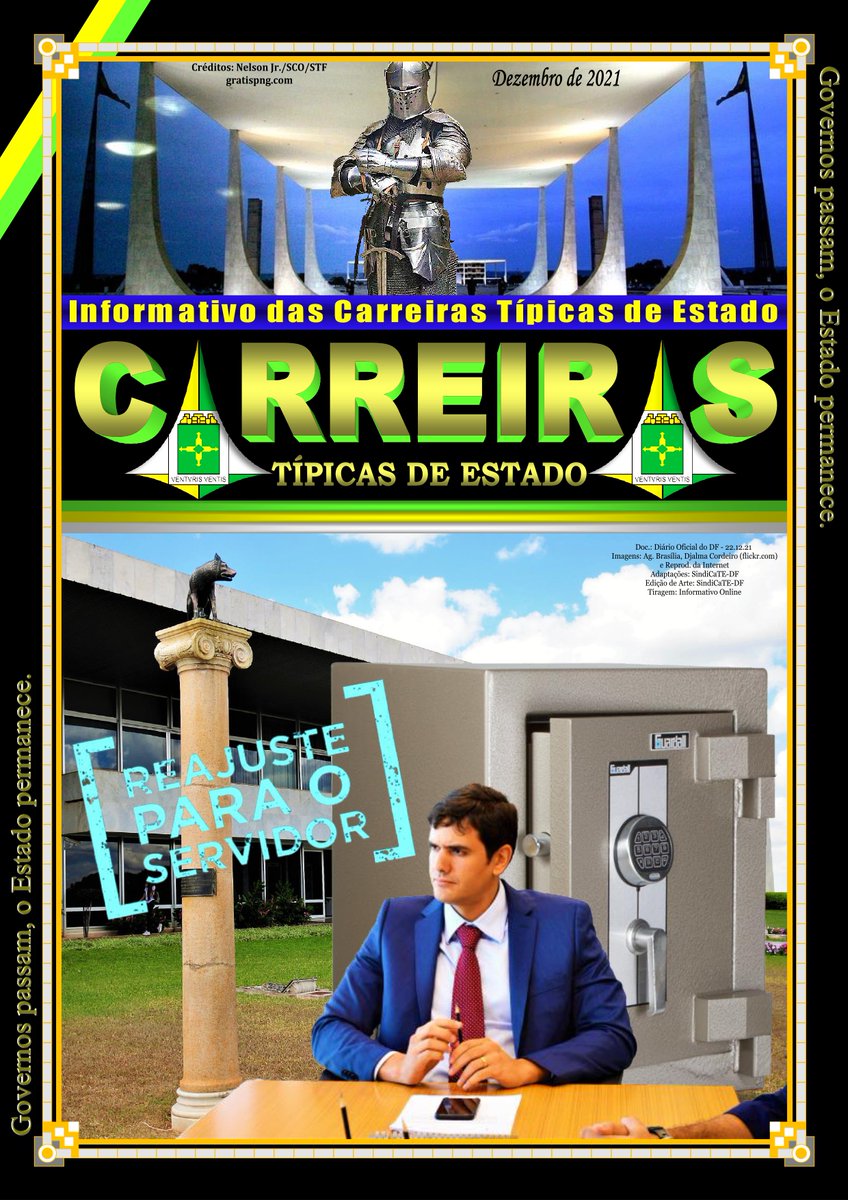 TeSindi's tweet photo. REAJUSTE: APÓS DERRUBADA DE VETO, GOVERNO DO DF TERÁ QUE RECONHECER DÉBITOS EM FAVOR DOS SERVIDORES

LEI N.º 6.934/21 - Art. 56. O Poder Executivo deverá apurar e consolidar como débito em favor dos servidores os aumentos e vantagens concedidas por lei específica e não (...) https://t.co/q7fU6XAVxv