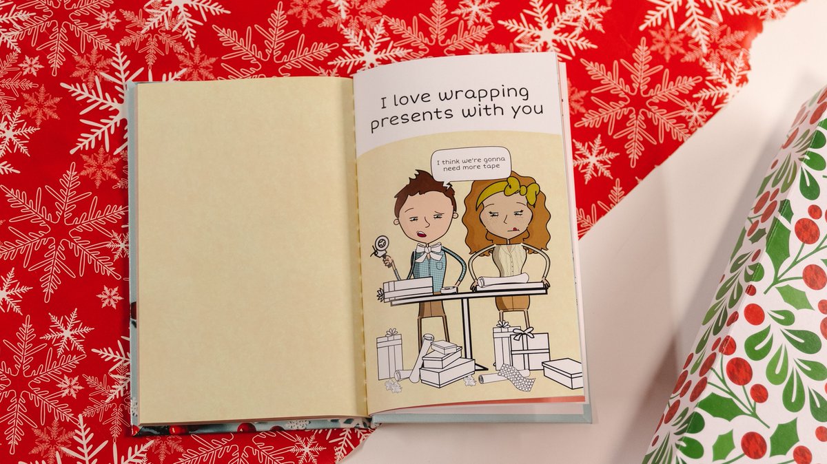 Reply with a ❤️ if you're giving the gift of a LoveBook this Christmas!🎄