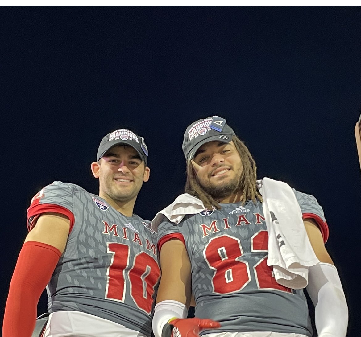 <a href="/CovCathFootball/">Cov Cath Football</a> <a href="/CovCathFBAlumni/">CCH Football Alumni</a> <a href="/AdBacigalupo/">ADBacigalupo</a> 3 of your alumnus are Frisco Bowl Champs. Jack Coldiron not pictured.  Great ambassadors for Covington Catholic. #loveandhonor#gocolonels
