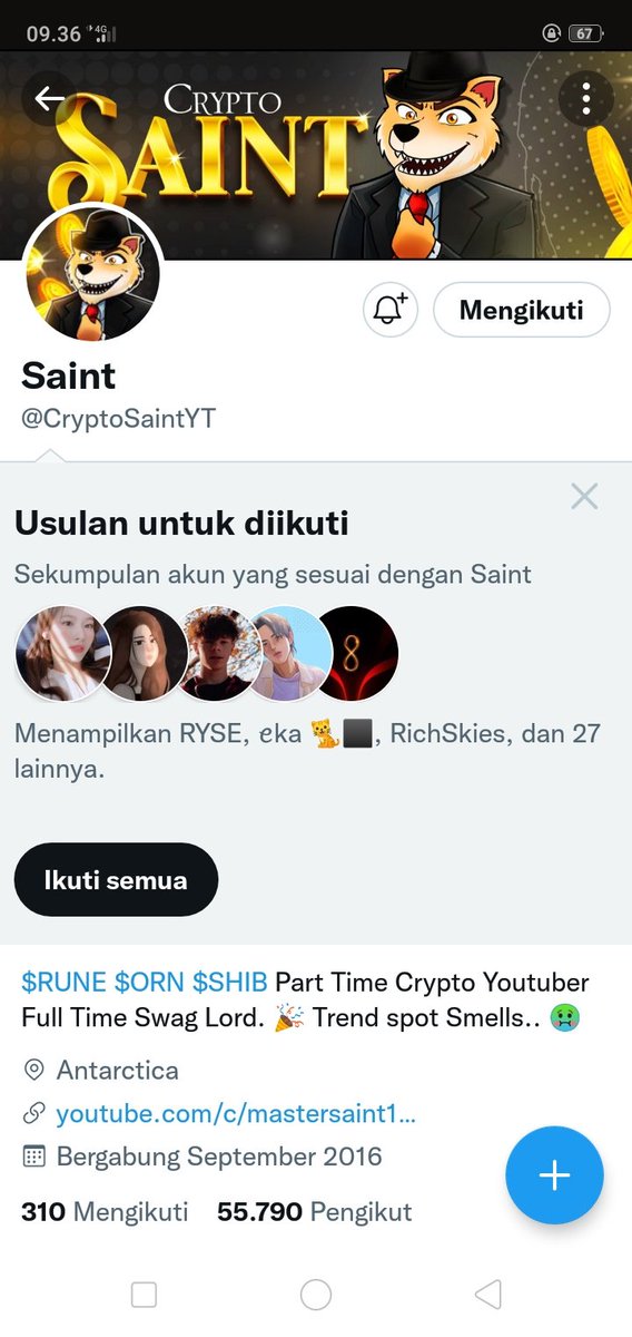 eerbigwin's tweet photo. @sof1azara03 @CryptoSaintYT done https://t.co/npjdSs7H5H