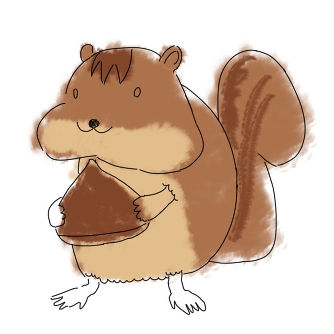 🌰🐿
#らまそい 