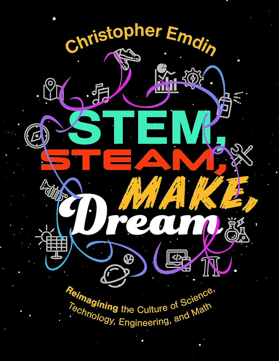 jpflores_31's tweet photo. Excited to have @chrisemdin on @wheredoesitstem!!! Keep an eye out for it 👀 #HipHopEd #sciencegenius Also keep your eyes out for his newest piece STEM, STEAM, Make, Dream: Reimagining the Culture of Science, Technology, Engineering, and Mathematics! Excited to read it! https://t.co/AcfuEKWlbT