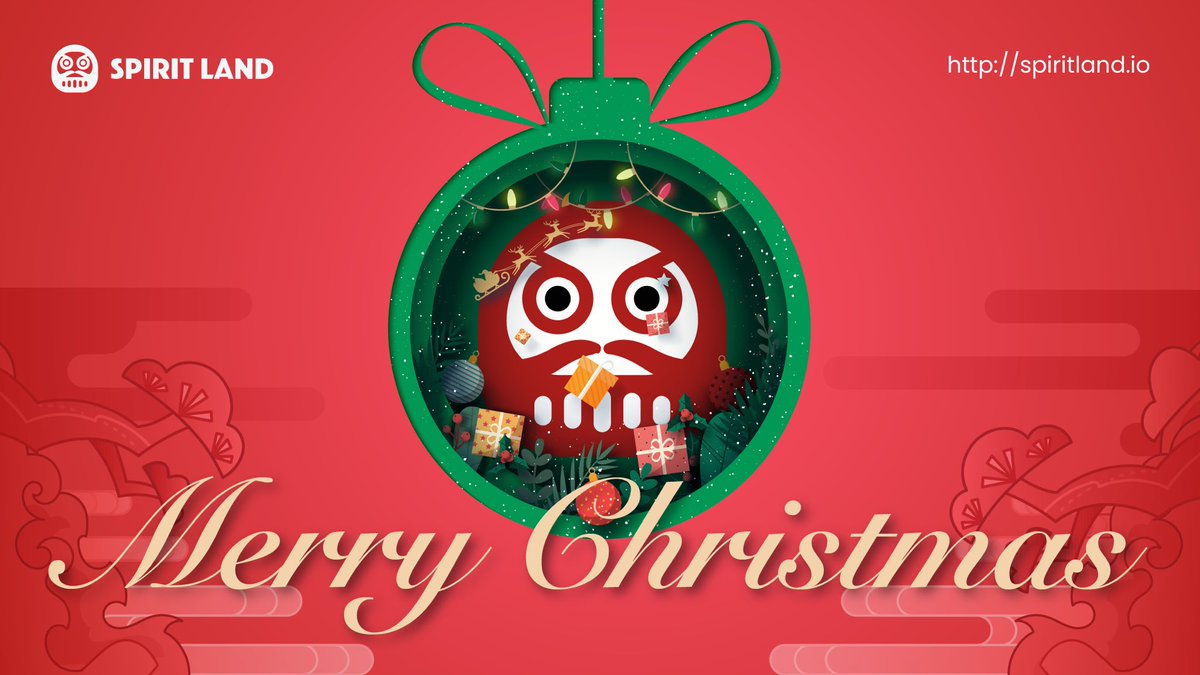 Merry Christmas Friends!!
Wish you all happiness and health!

Go to spiritland.io and participate the NFT signature event, learn about your NFT quality level, and prepare for the NFT staking mining in January!👾👾

#NFT #GameFi #Metaverse