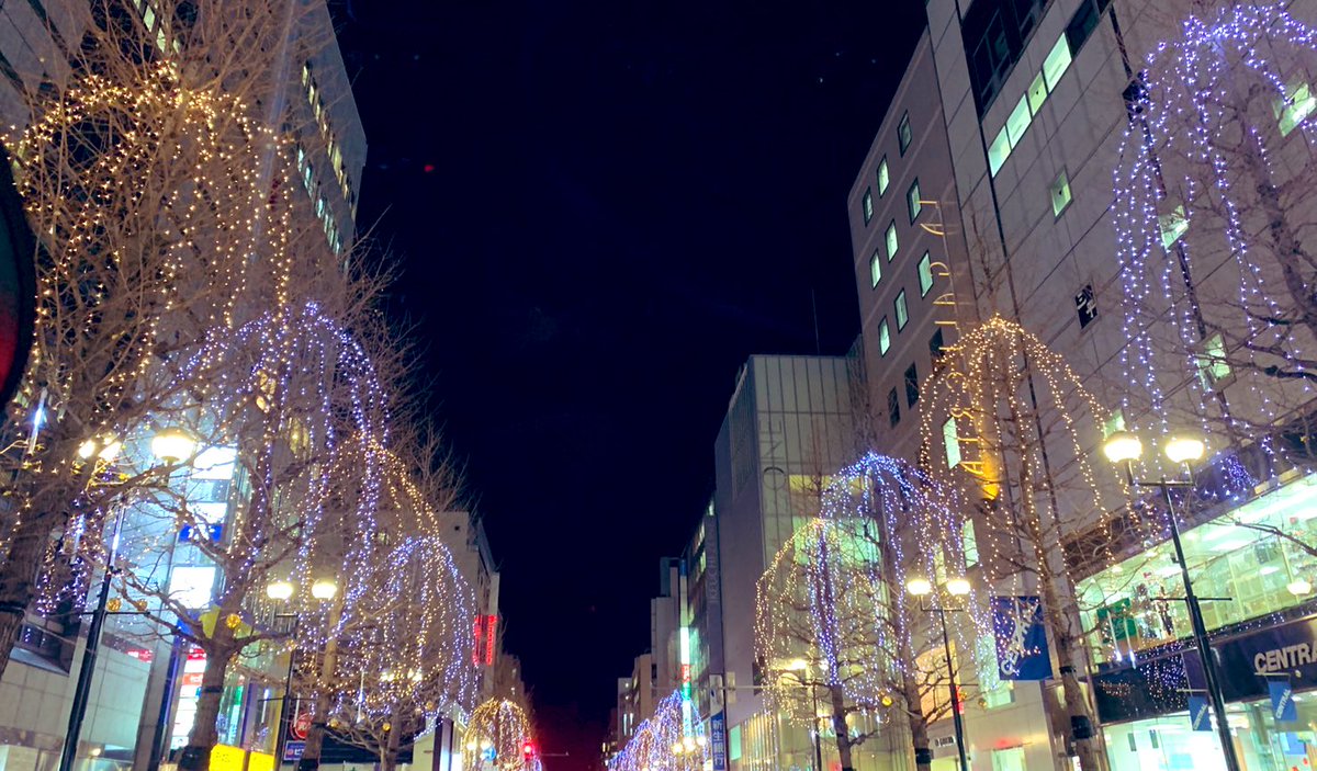 Guts_Sapporo's tweet photo. お疲れ様です🎄クリスマスイヴ✨ガッツもサンタでお迎えです🎅札幌完全なホワイトクリスマス、寒さで空気も澄んでいてイルミネーションが綺麗です✨皆さんも楽しいクリスマスをお過ごし下さい❣#ガッツレンタカー札幌中央 #北海道観光 #イルミネーション #企業公式がお疲れ様を言い合う #札幌Twitter会 https://t.co/EKYEKyAwFO