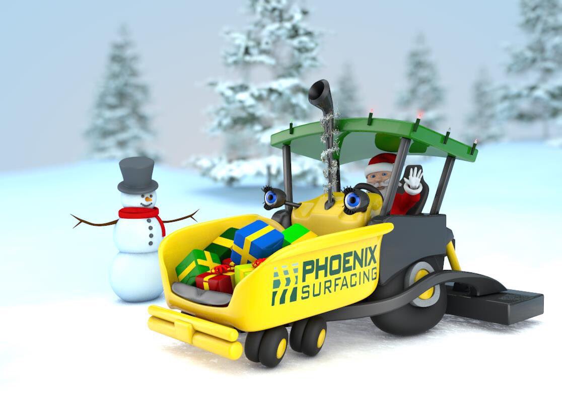 PhoenixSurf's tweet photo. Merry Christmas and Happy New Year to all of our customers, colleagues and suppliers who have made this another successful year for Phoenix Surfacing Ltd

We look forward to another busy, healthy and safe 2022 when we re-open on Tuesday 4th January. https://t.co/0NP8yGPKNs