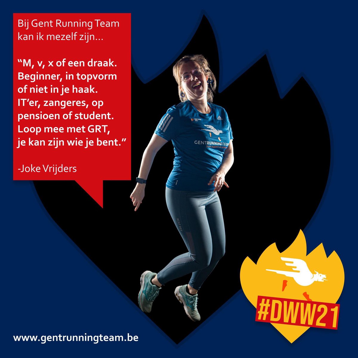 GentRunningTeam's tweet photo. Schrijf je NU in voor 2022 via de link in bio 90€ voor een gans jaar! (gratis sportverzekering)30€ per seizoen van 14 weken (+jaarlijks 11€ sportverzekering) #gentrunningteam #dedraakislos #fromjoggerstoaddicts #lopeningent #running #gent #lopersvangent #dewarmsteweek #dww2021 https://t.co/avWzWX5nLA