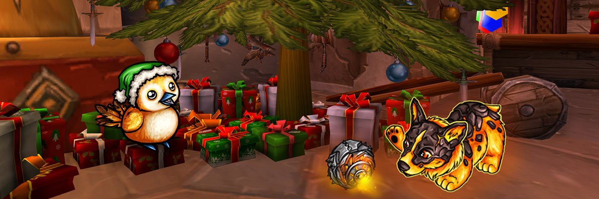 It's that time of year: Feast of Winter Veil! We've got a great sweepstake this year with 212 prizes: Big Blizzard Bears, Rocket Chickens, Game Time, Mounts &amp; Pets!

Follow/RT and visit wowhead.com/sweepstakes/wo… for more ways to enter!

Happy Holidays from all of us at Wowhead! 🎄