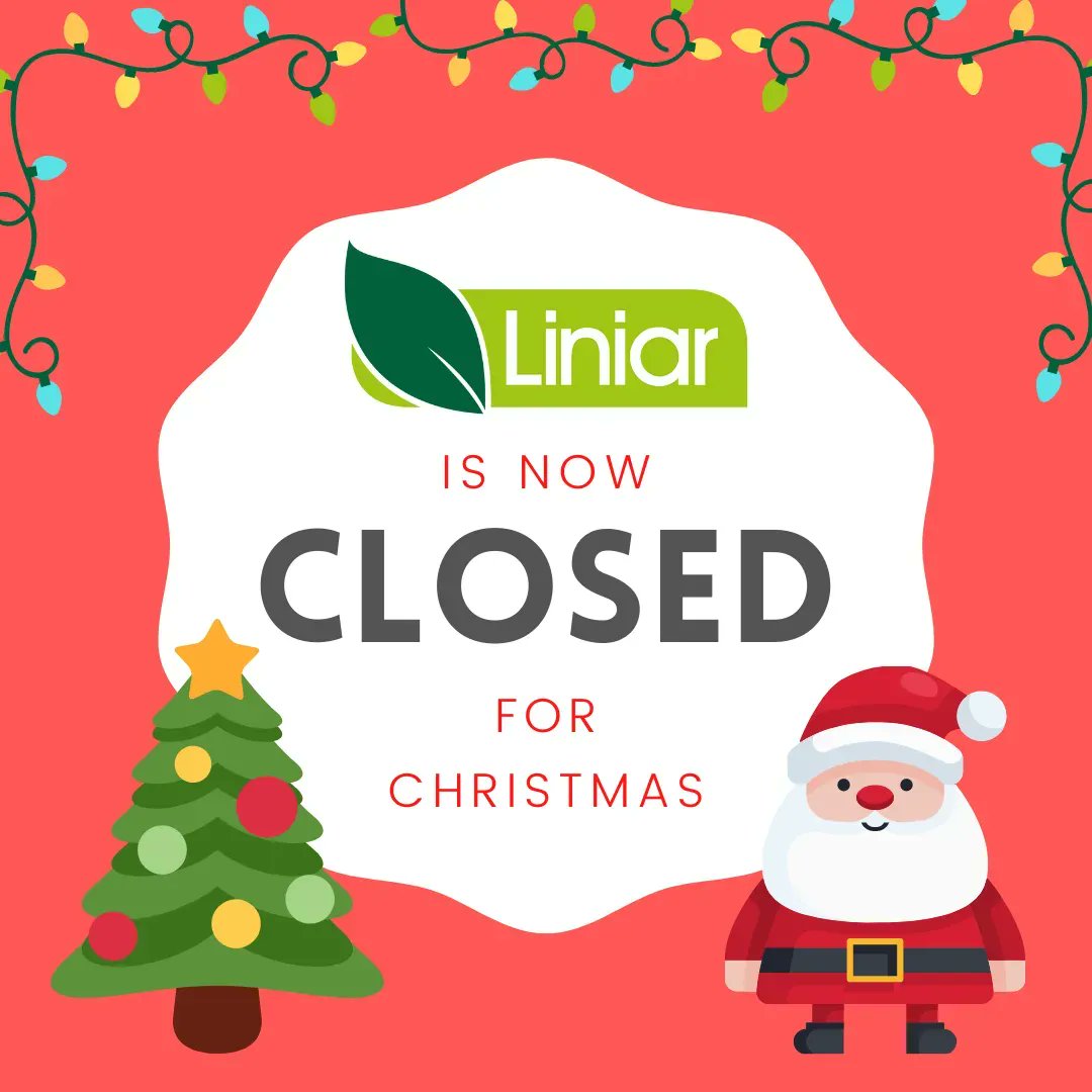 LiniarPiling's tweet photo. Liniar is now closed for Christmas 🎅 🎄 🎁 
Please email us in the meantime and we’ll reply when we return on 4th January 2022!

https://t.co/t4h9QBD8ih https://t.co/zTFzDKPsdT
