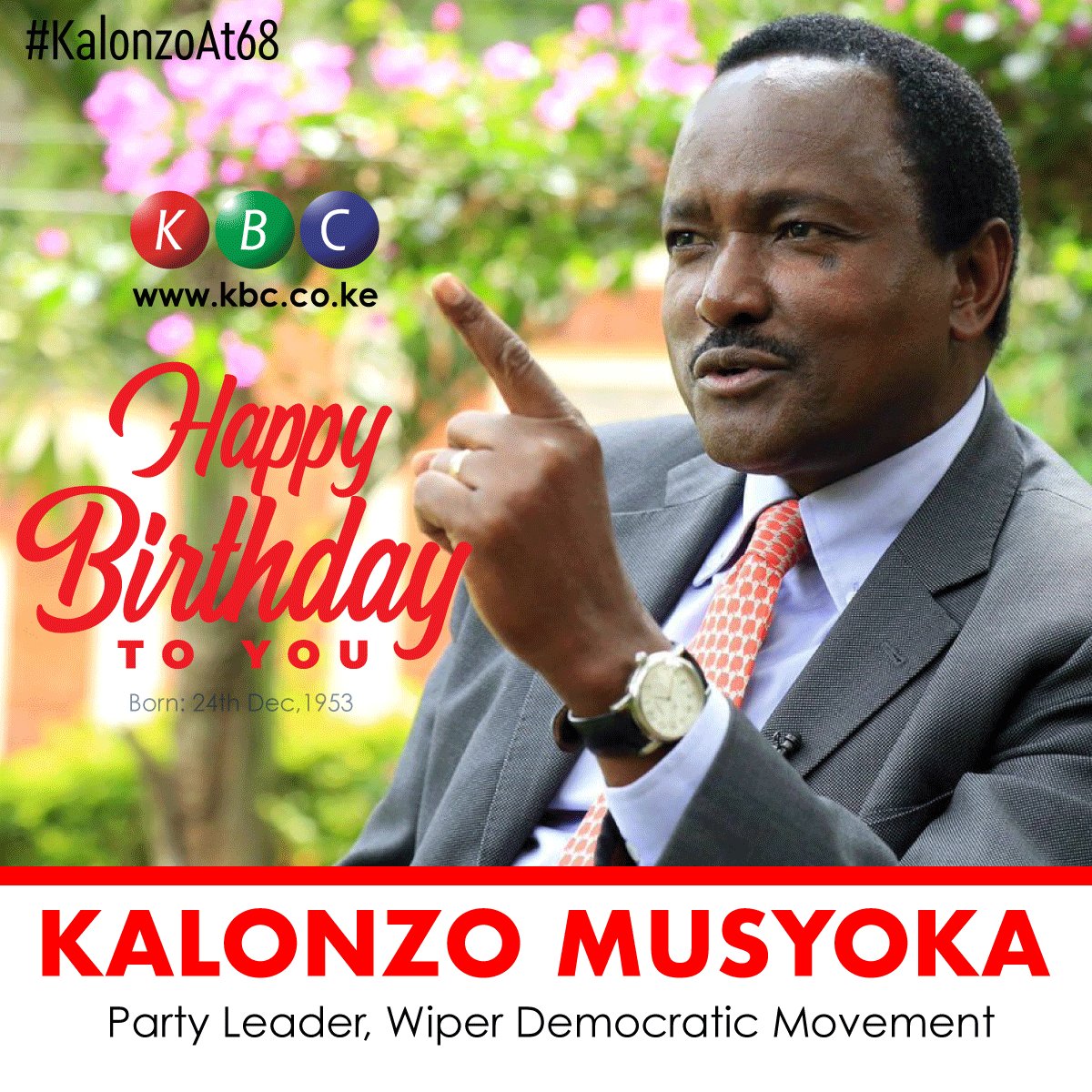 Happy birthday Kalonzo musyoka. 