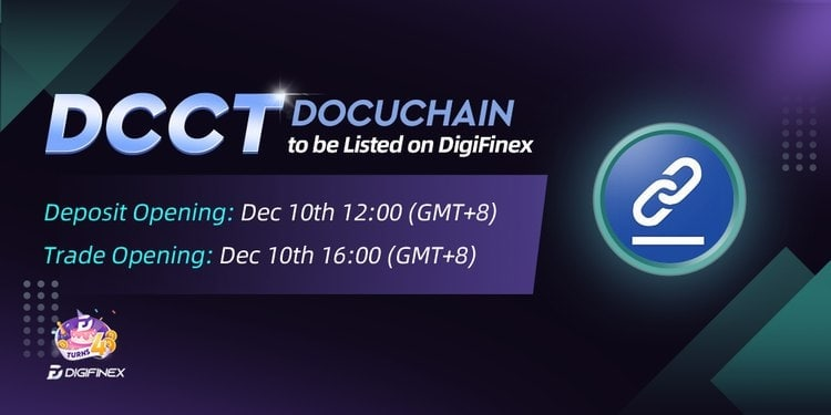 💵Docuchain New Airdrop is live!

🏮Welcome to Docuchain Community

Participate in our Airdrop and earn to 200 DCCT (~$2.5) tokens for doing tasks.

Join our airdrop bot here:
t.me/DocuchainAirdr…