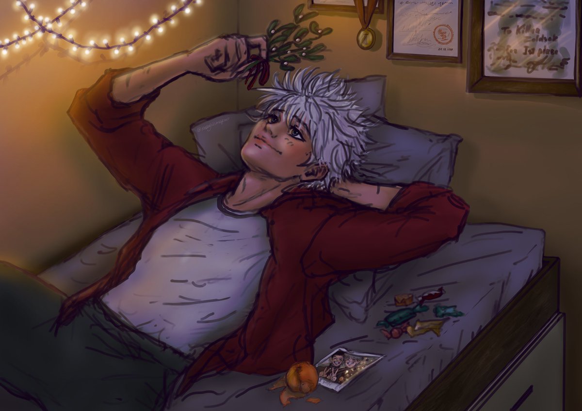 Magicmeprosfw's tweet image. ✨Merry Christmas✨

#hxh #hunterxhunter #killua #killuazoldyck #killugon