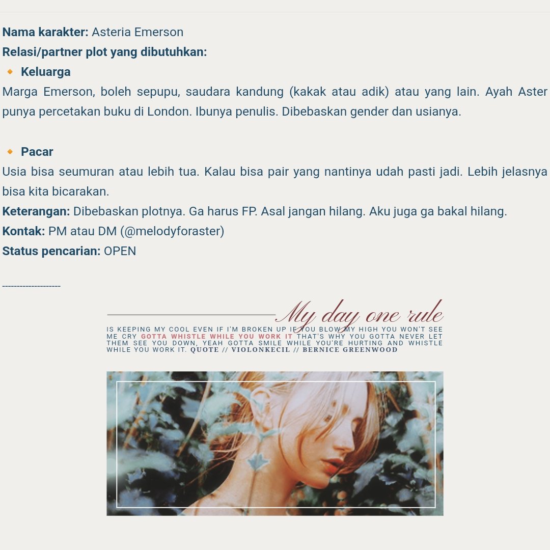 melodyforaster's tweet photo. Masih mencari plot di @whitsburyrpf https://t.co/CyRfnJ2rdk