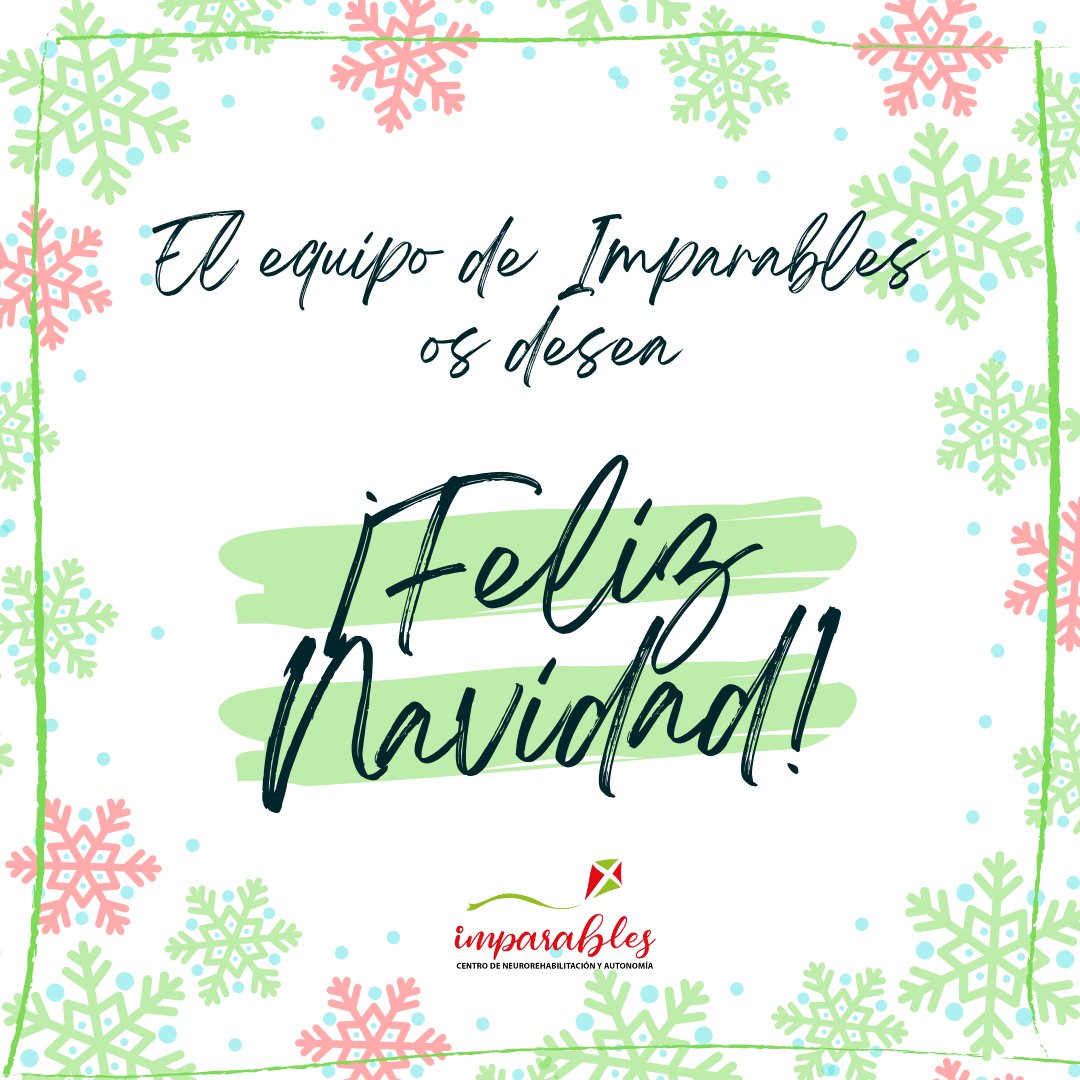 imparables_al's tweet photo. 🎄 ¡Todo el equipo de Imparables os deseamos una feliz navidad! 🤗

#Navidad
#Ilusión
#Neurorehabiltación
#SomosImparables
#Almería https://t.co/sLu85beLNG