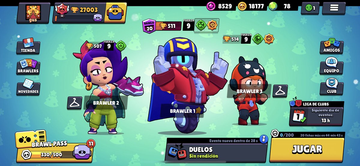 27 mil copas y subiendo!😎👊🏻💪🏻 <a href="/BrawlStars/">Brawl Stars</a> <a href="/Paula_Supercell/">Paula_Supercell</a> <a href="/ESLBrawlStars/">ESL Brawl Stars</a> <a href="/BrawlConQueso/">BrawlConQueso</a> <a href="/natwithaheart/">nat ♡</a> <a href="/Alvaro845/">Alvaro845</a> <a href="/KmanuS88/">Manu Terrones Godoy</a> <a href="/SpiukYT/">SpiuK El Sabio</a> @LuisLG_77 <a href="/ayudocomunidad/">Ayudamos Comunidad ♥️</a> <a href="/AyudaJugador/">Ayuda Jugador</a>