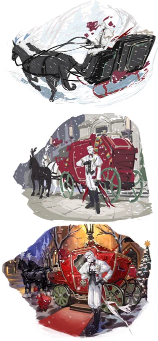 #白夜極光 🎅设定 