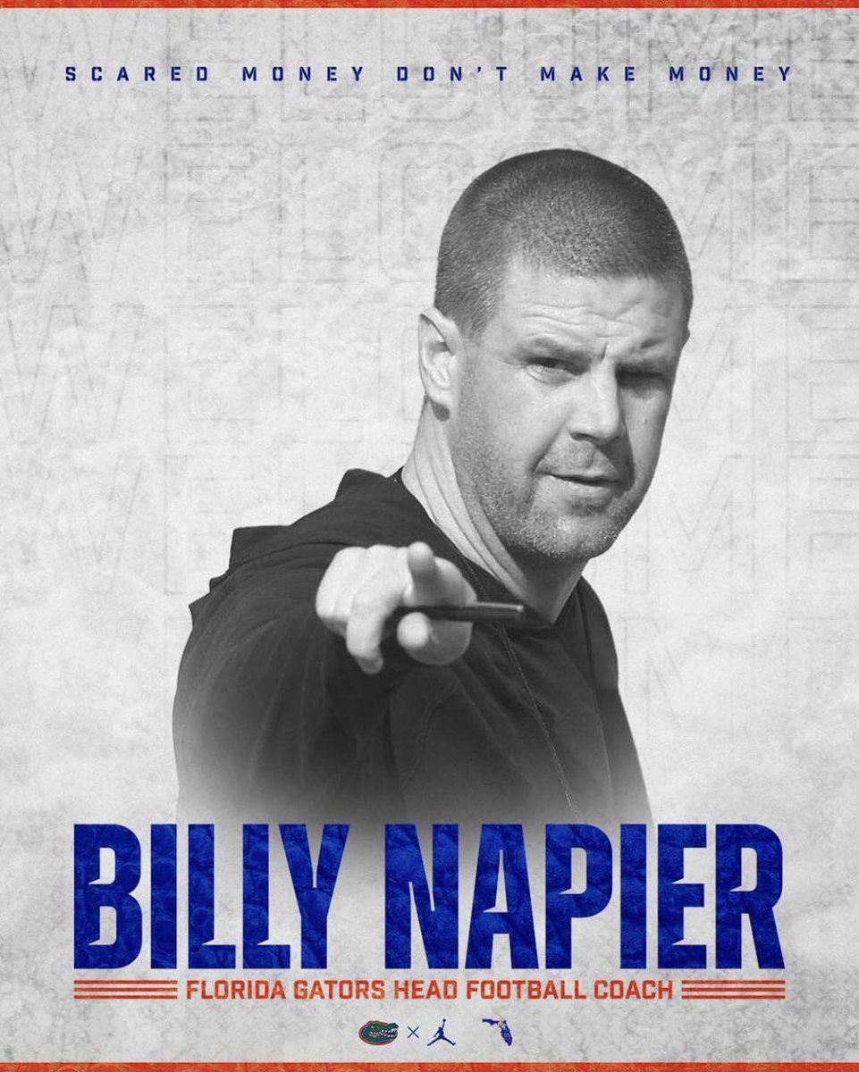 AllKindsWeather's tweet photo. Welcome, officially, to the Billy Napier Era! https://t.co/esP3vOp6BS