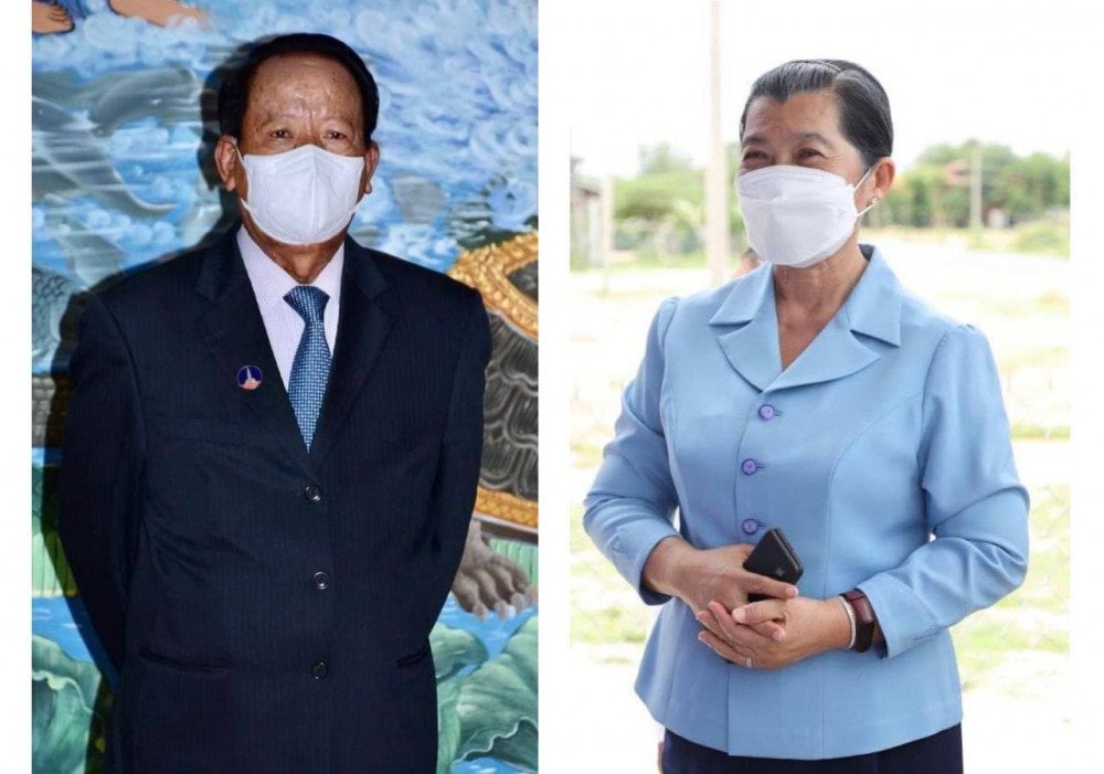 Peace_Palace_KH's tweet photo. Samdech Pichey Sena #TeaBanh and H.E. Mrs. #MenSamAn, two senior members of the ruling Cambodian People's Party, have been elected the party's Vice Presidents https://t.co/YxbPCENQUS https://t.co/2TBFadNs7s