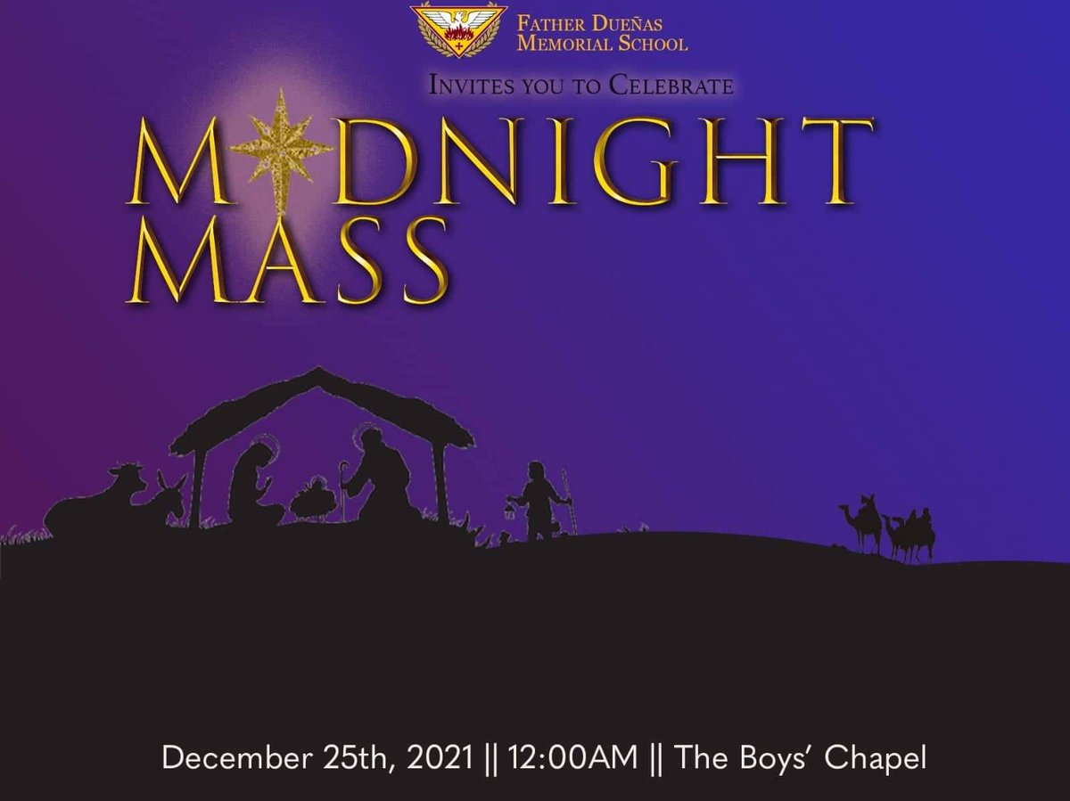 fdmsguam's tweet photo. Come to The Boys' Chapel for midnight mass. 

Merry Christmas! https://t.co/hzIlwYlYV3