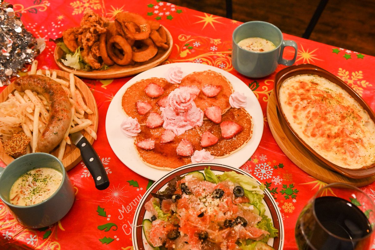 cafe_Matilda's tweet photo. Merry Xmas🎄
クリスマスディナーコース
今日、明日まで！🍷
飛び込みでもご予約可能ですので
詳しくはホームページをご覧ください🎅 https://t.co/2ztZ9K24GE