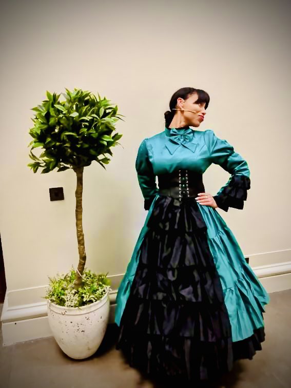 AbsMcKenzie's tweet photo. Last day of performing Ginificent Production’s Charles Dickens’ A Christmas Carroll’. Great to be back on the stage. 💜 https://t.co/KoSkfV6rCd