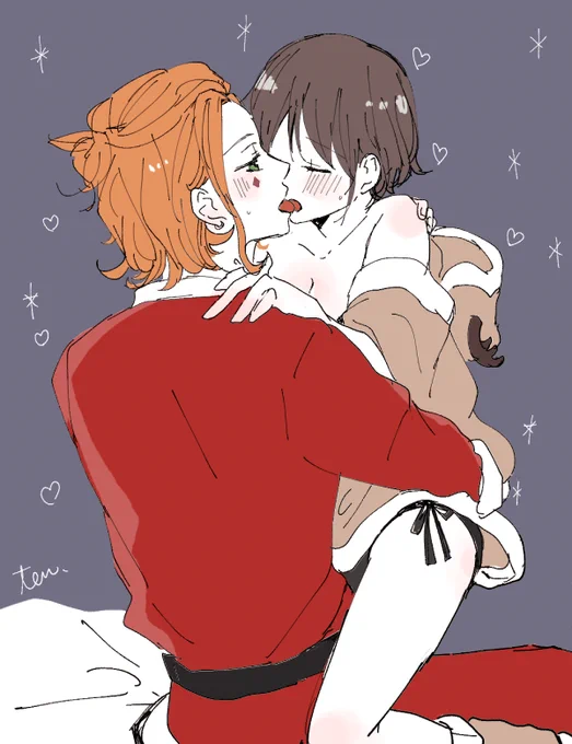 聖夜のケイ監♀ちゃん🎄すけべ!!!女監督生/顔あり #夜のtwstプラス 