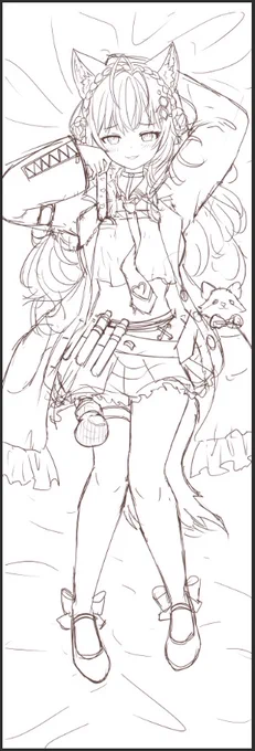('⊙ω⊙`)!

#こよりすけっち 