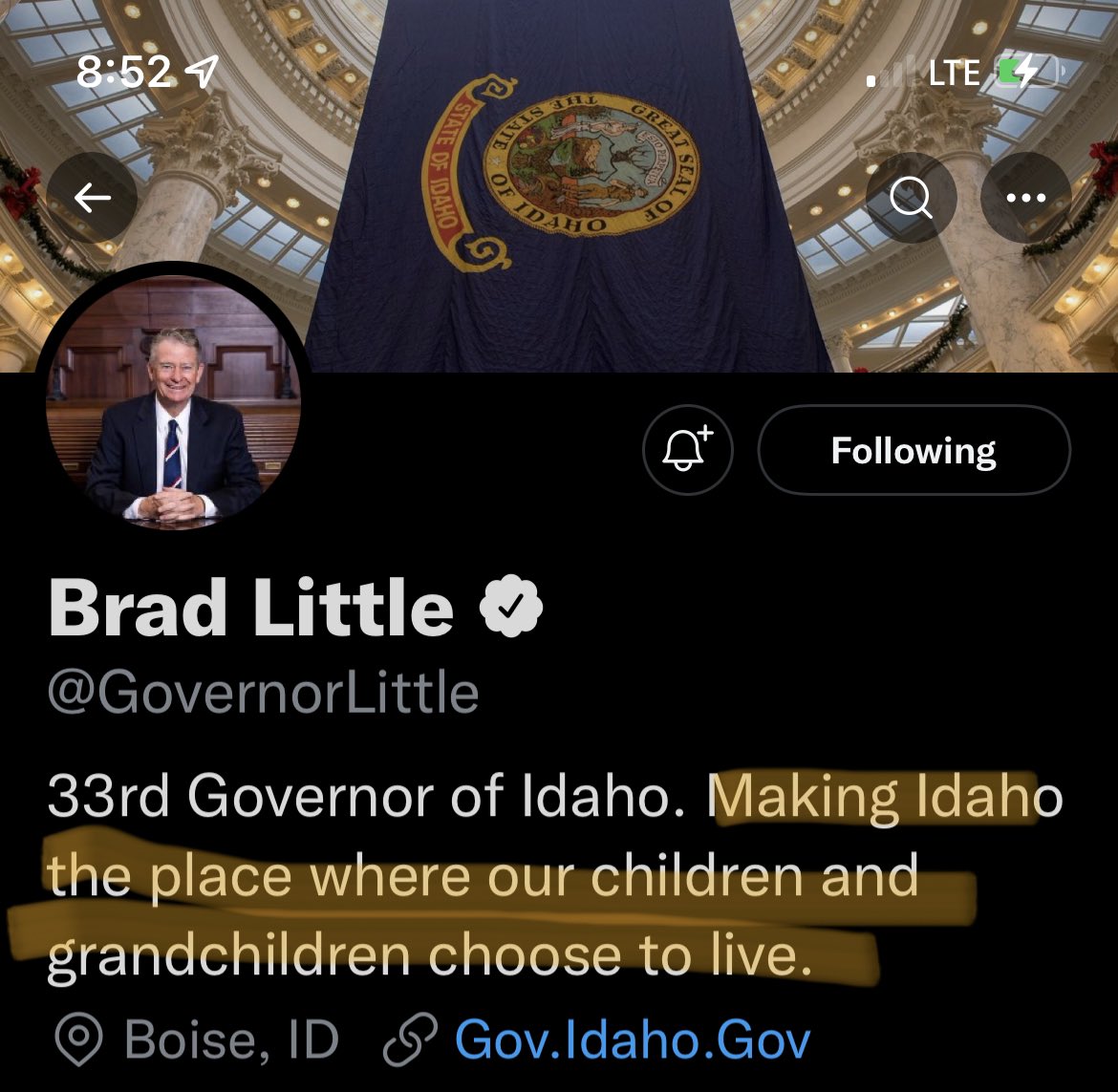 iamlegacy23's tweet photo. ๐ #MichaelVaughan ๐
I see how the inaction of some influential people in Idaho affects Michael's case. We have a Governor who wants a state where children and grandchildren can live, but is unable to make the necessary calls to overturn the decision. #MichaelMonkeyVaughan https://t.co/QW9G8QUnLe