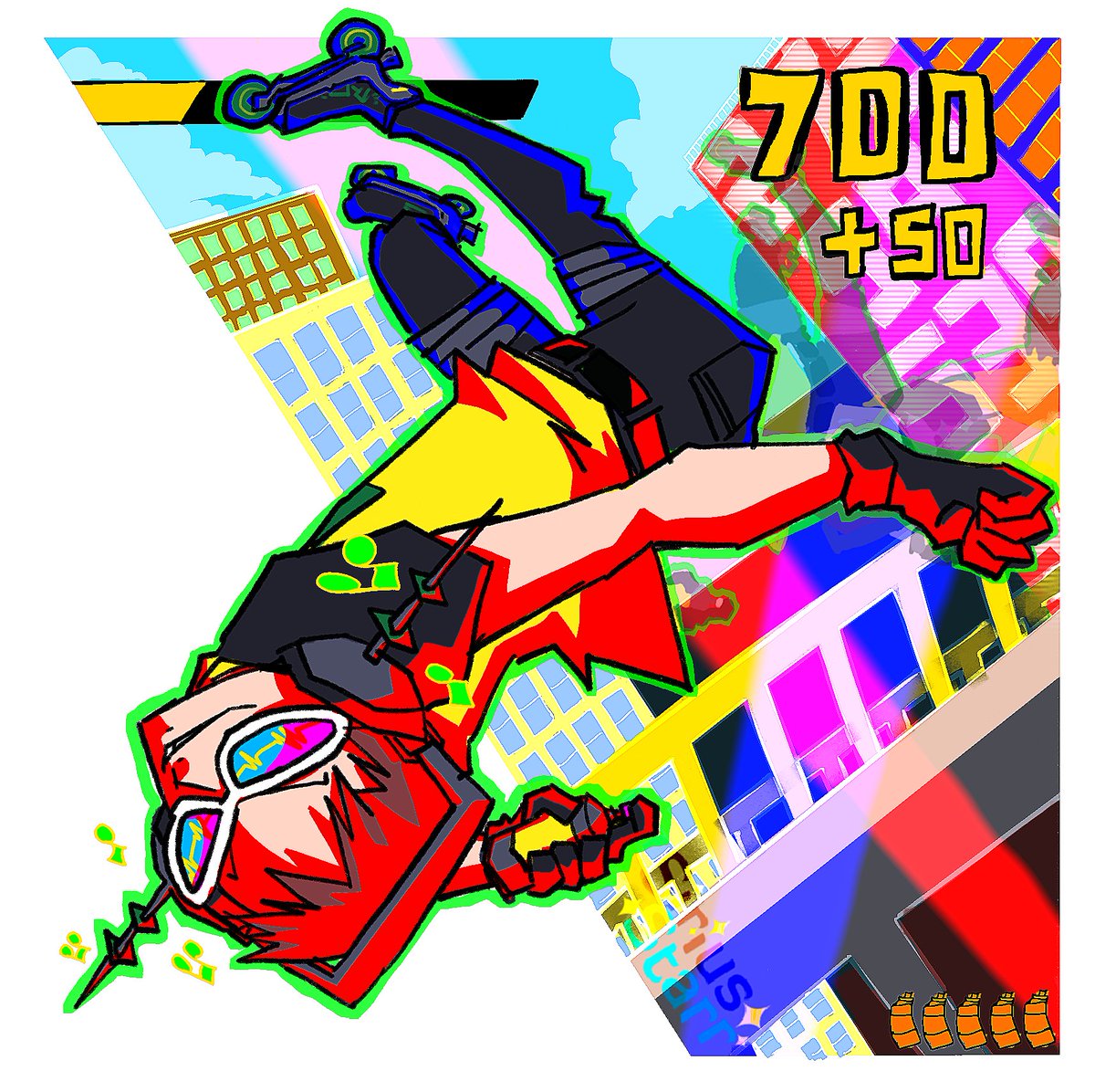 _SiriusStarr's tweet photo. #ArtistOnTwitter #SEGA #JetSetRadio #JetSetRadioFuture #JSR #JSRF https://t.co/dzZQ1SqxGH