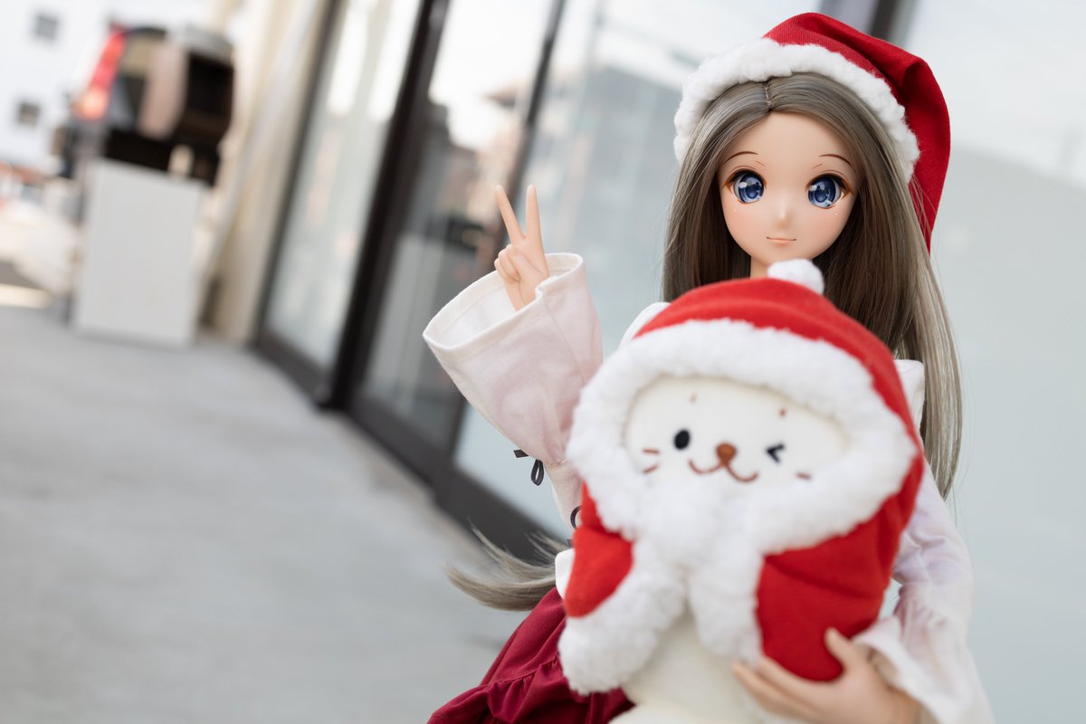 mochino1121's tweet photo. 今日はクリスマスイヴですね🎅
クラリティーちゃんとしろたんでツーショット。
#スマートドール #smartdoll #しろたん
#studiosimplex https://t.co/nJx4jKJF3B