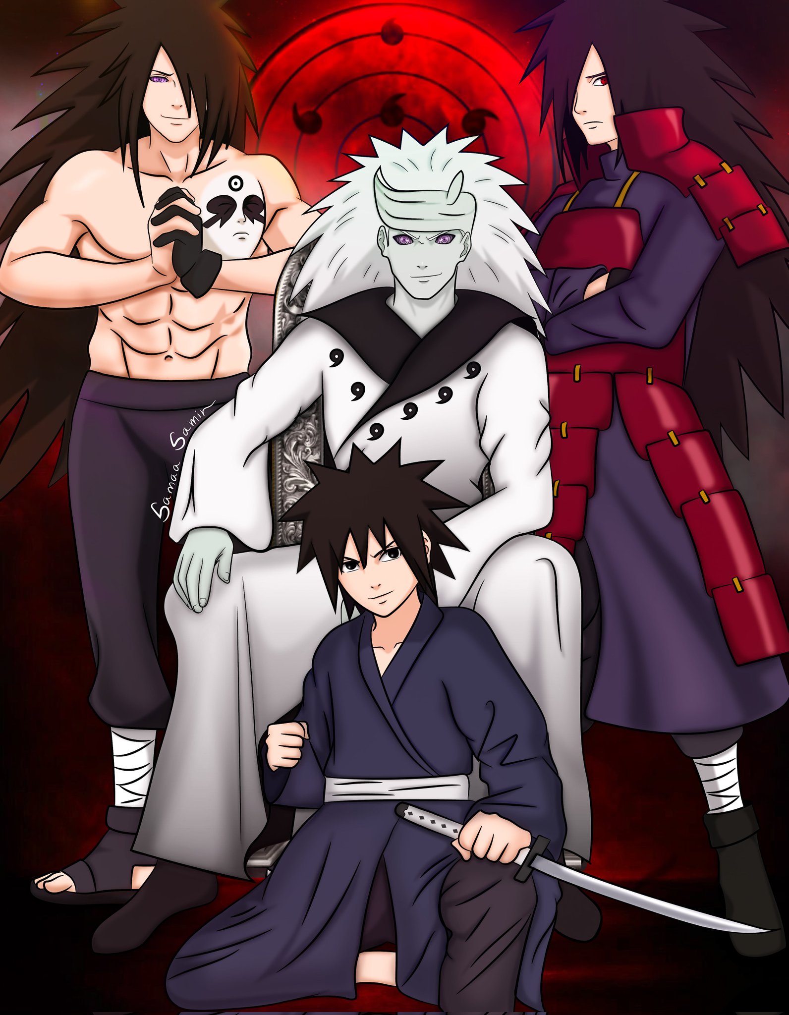 Samaa Samir Happy Birthday Uchiha Madara Naruto Madara Madarauchiha うちはマダラ誕生祭21 うちはマダラ生誕祭21 ナルト T Co Swbcltruir Twitter