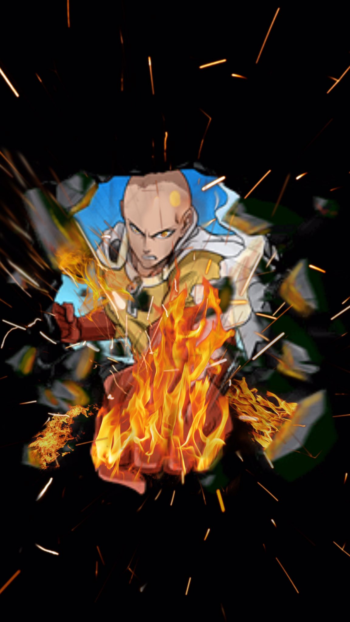 Free: Anime One-Punch Man Saitama (One-Punch Man) Wallpaper