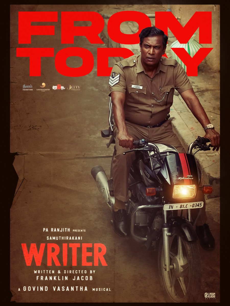 MADURAI_CINEMAS's tweet photo. #Writer In Theatres From Today.
#Madurai Theatres List. Bookings open.
Shanmuga Cinemas
Jazz Arsh Cinemas
Gopuram Cinemas
INOX
Melur Ganesh Complex
Sholavandhan V Cinemas
#WriterFromDec24 @thondankani @beemji https://t.co/Zjoc9H7Fsr