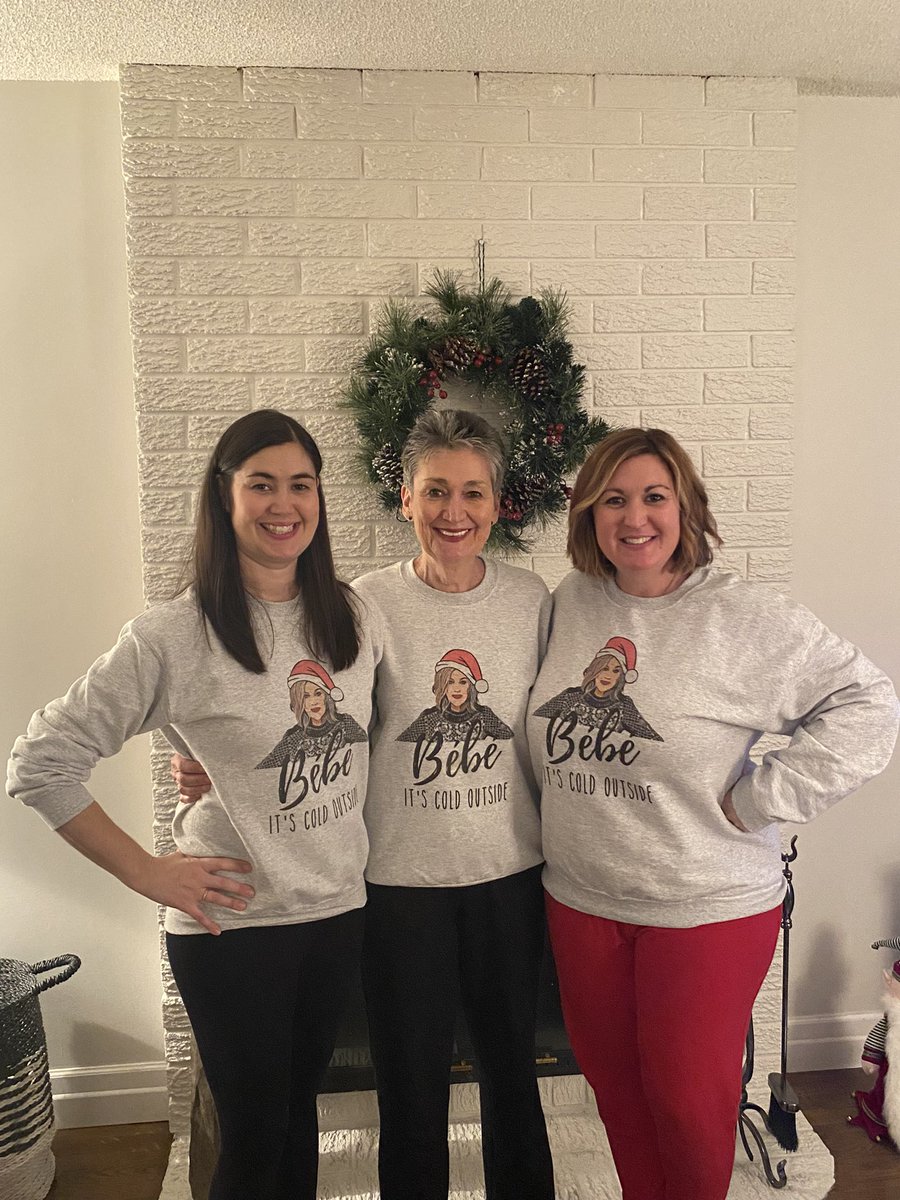 sauve_kelly's tweet photo. When your whole family loves @SchittsCreek #BebeItsColdOutside https://t.co/30Qo6JaMqu