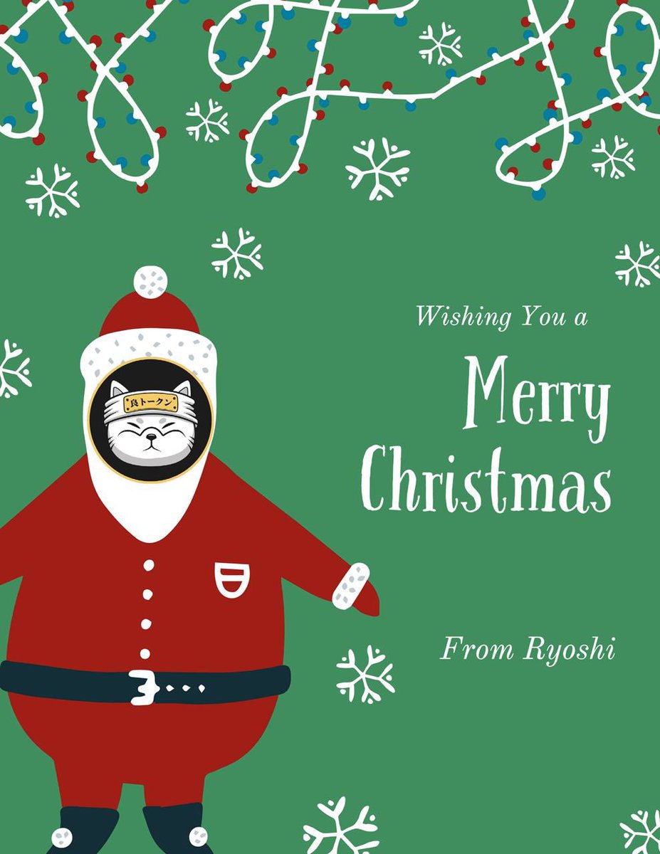 TokenRyoshi's tweet photo. I wish you all a very peaceful Christmas in the company of your loved ones &amp; that the new year bring us success and take our Ryoshi to the moon 🌙 ❤️🚀 🎅 🎄 https://t.co/iqeFlGax9n