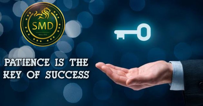 smdcoinofficial's tweet photo. Patience Is The Key Of Success.
.
#smd #smdcoin #smdarmy #smdholders #smdteam #Blockchain #BEP20 #Trustwallet #Crypto #cryptocurrecy #HOTBIT #BitMart #Coingecko #CoinMarketCap https://t.co/jGrwQ0gBJo
